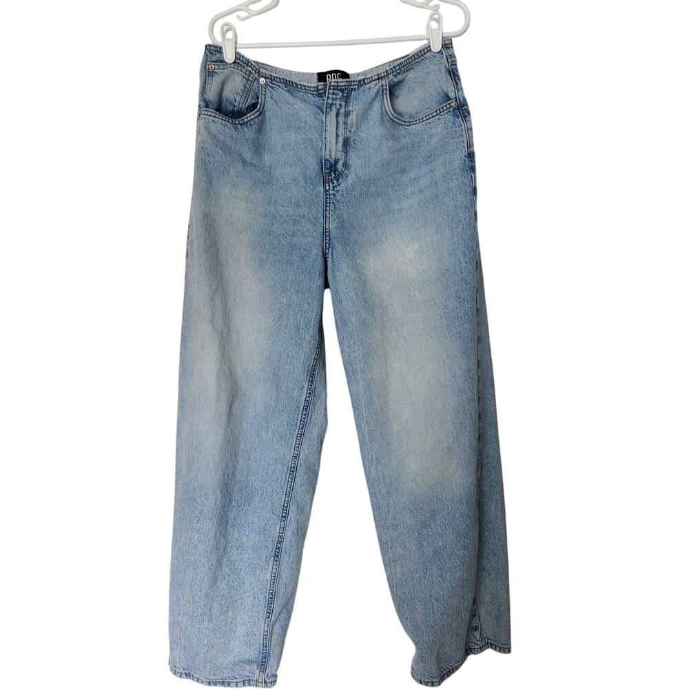 BDG Urban Outfitters Blue Light Wash Denim Relaxed Straight Jeans Plus Size 31 W